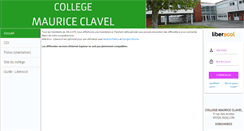 Desktop Screenshot of lclavel.ent-liberscol.fr