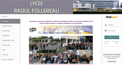 Desktop Screenshot of lfollereau.ent-liberscol.fr