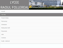 Tablet Screenshot of lfollereau.ent-liberscol.fr