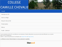 Tablet Screenshot of lchevalier.ent-liberscol.fr