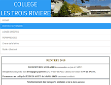 Tablet Screenshot of ltroisrivieres.ent-liberscol.fr