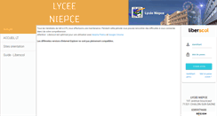 Desktop Screenshot of lniepce.ent-liberscol.fr