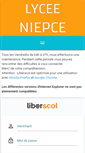 Mobile Screenshot of lniepce.ent-liberscol.fr